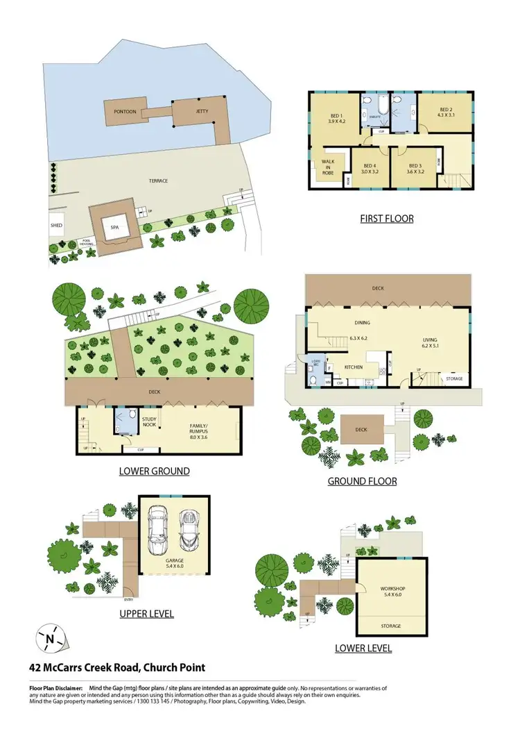 Floorplan of Homely house listing, 42 McCarrs Creek Road, Church Point NSW 2105