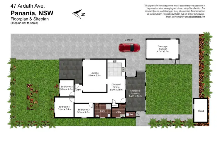 Floorplan of Homely house listing, 47 Ardath Avenue, Panania NSW 2213