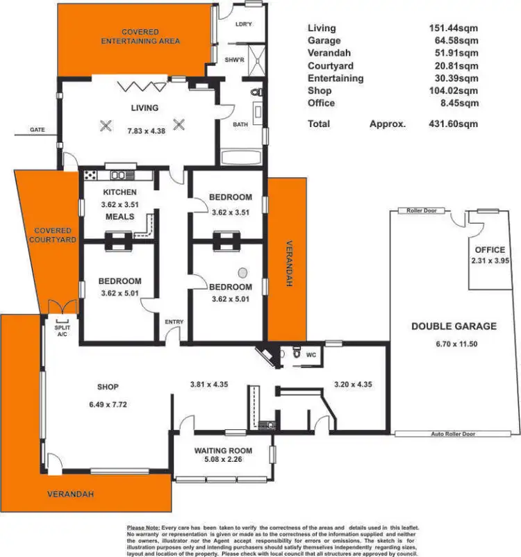 Floorplan of Homely house listing, 1 Beach Street, Grange SA 5022