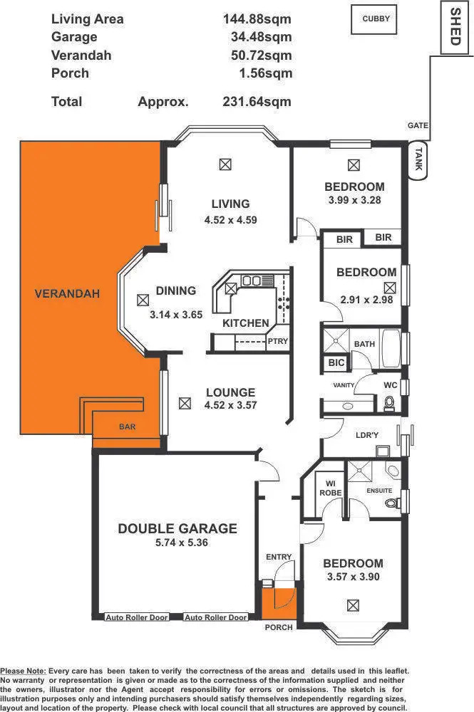 Floorplan of Homely house listing, 36 Strathaird Boulevard, Smithfield SA 5114