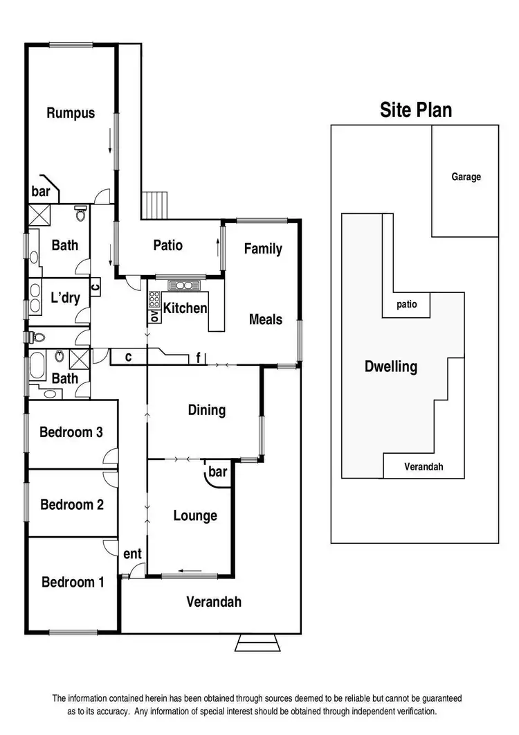 Floorplan of Homely house listing, 113 Hughes Parade, Reservoir VIC 3073