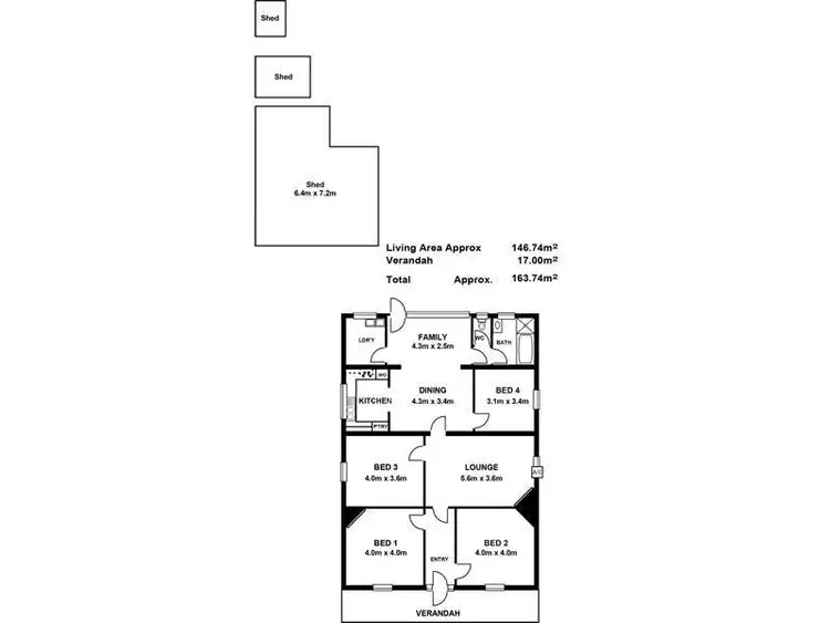 Floorplan of Homely house listing, 38 Cowra Street, Mile End SA 5031