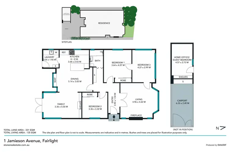 Floorplan of Homely house listing, 1 Jamieson Avenue, Fairlight NSW 2094