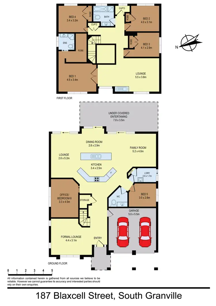 Floorplan of Homely house listing, 187 Blaxcell Street, Granville NSW 2142