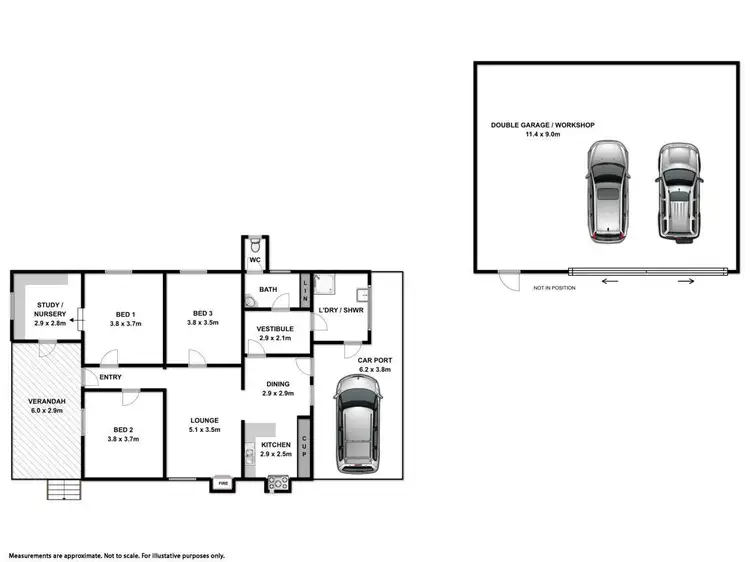 Floorplan of Homely house listing, 2 Mahon Street, Bethanga VIC 3691