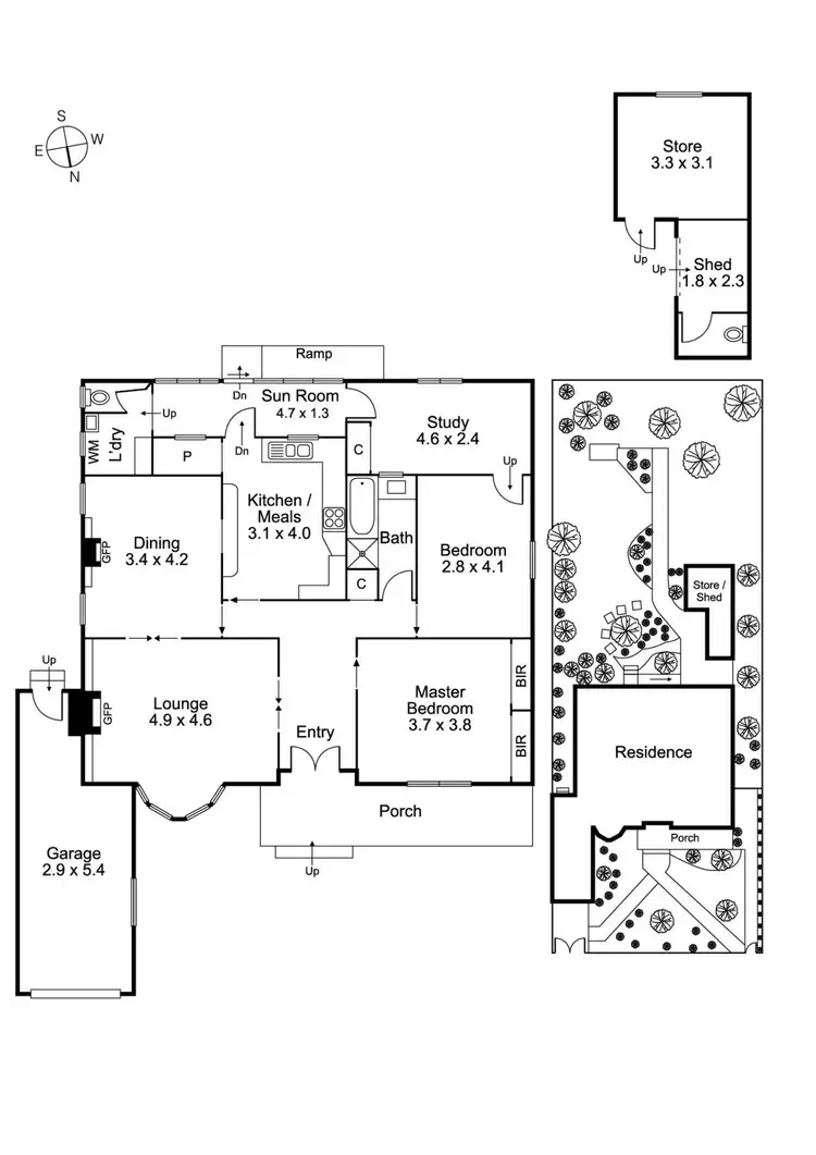 Floorplan of Homely house listing, 31 Gregory Grove, Preston VIC 3072
