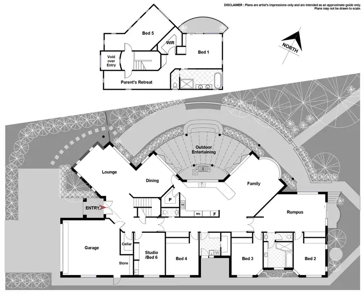 Floorplan of Homely house listing, 17 Hodgkinson Street, Griffith ACT 2603