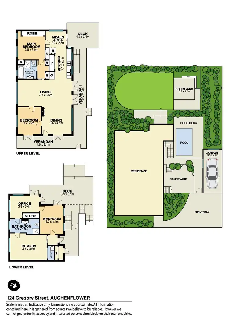 Floorplan of Homely house listing, 124 Gregory Street, Auchenflower QLD 4066