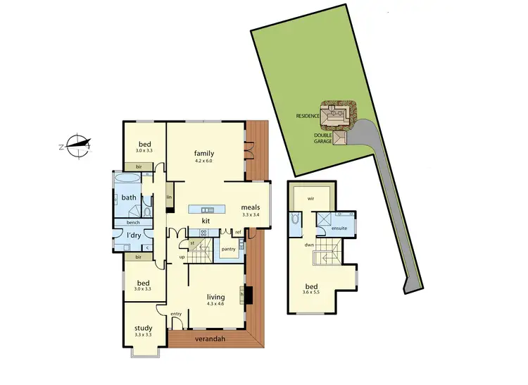 Floorplan of Homely house listing, 911 Princes Way, Drouin VIC 3818