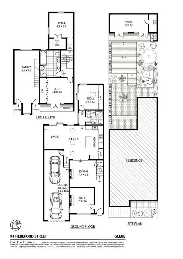 Floorplan of Homely house listing, 94 Hereford Street, Glebe NSW 2037