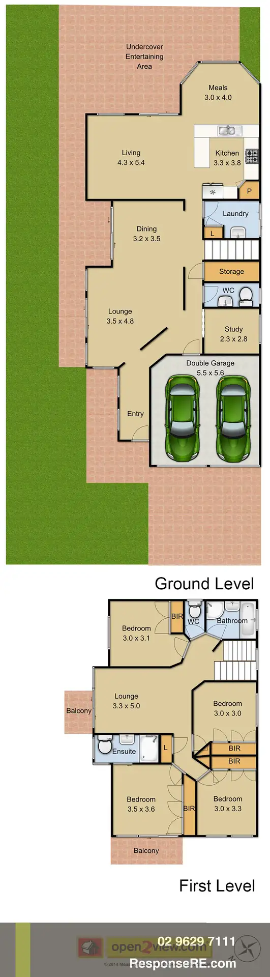 Floorplan of Homely house listing, 94 Trevor Toms Drive, Acacia Gardens NSW 2763