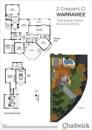 Floorplan of Homely house listing, 2 Crescent Close, Warrawee NSW 2074