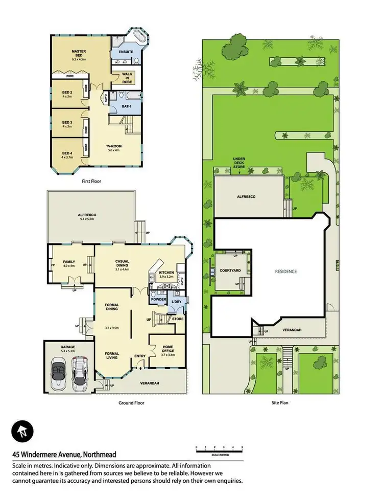 Floorplan of Homely house listing, 45 Windermere Avenue, Northmead NSW 2152