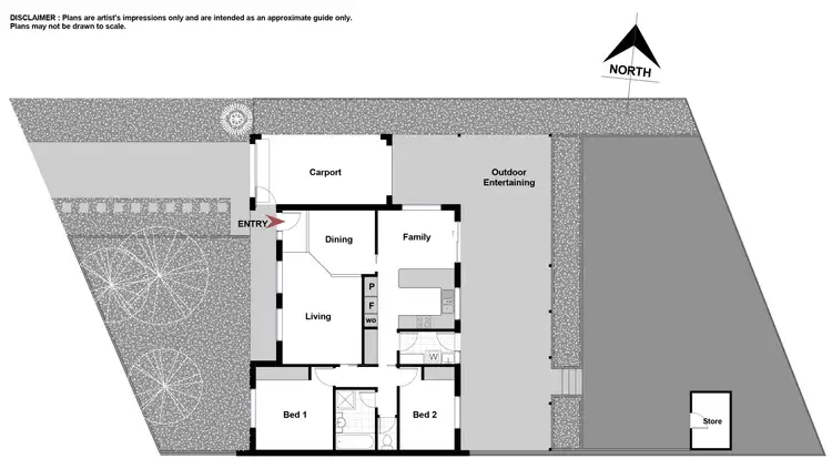 Floorplan of Homely house listing, 18 Wettenhall Circuit, Calwell ACT 2905