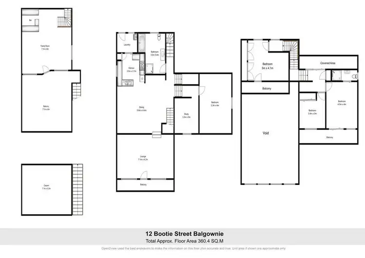 Floorplan of Homely house listing, 12 Bootie Street, Balgownie NSW 2519