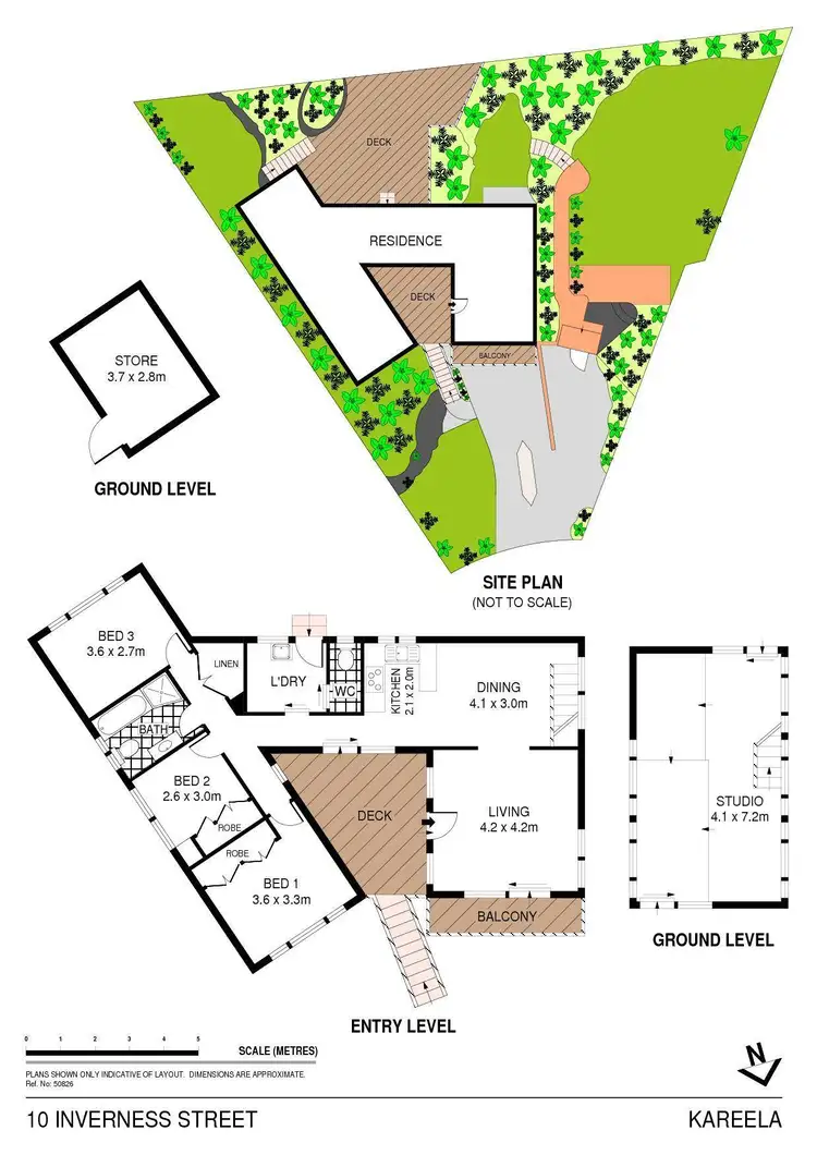Floorplan of Homely house listing, 10 Inverness Place, Kareela NSW 2232
