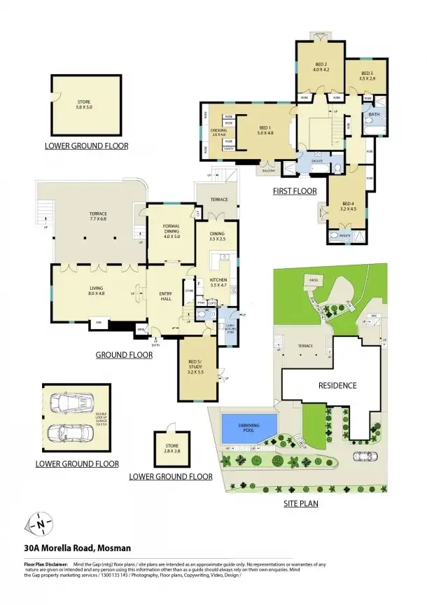 Floorplan of Homely house listing, 30A Morella Road, Mosman NSW 2088