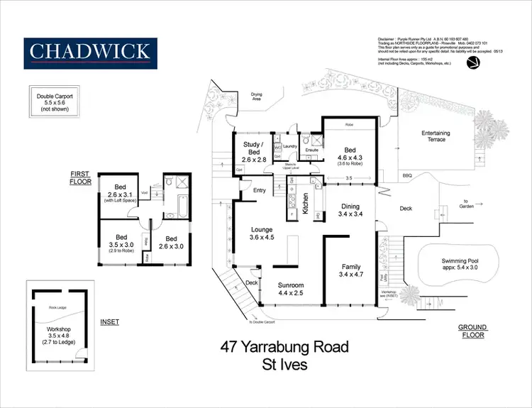 Floorplan of Homely house listing, 47 Yarrabung Road, St Ives NSW 2075