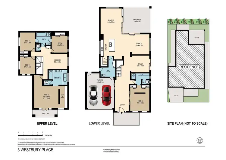 Floorplan of Homely house listing, 3 Westbury Place, Carindale QLD 4152