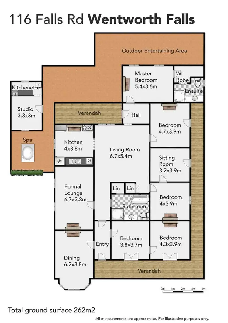 Floorplan of Homely house listing, 116 Falls Road, Wentworth Falls NSW 2782