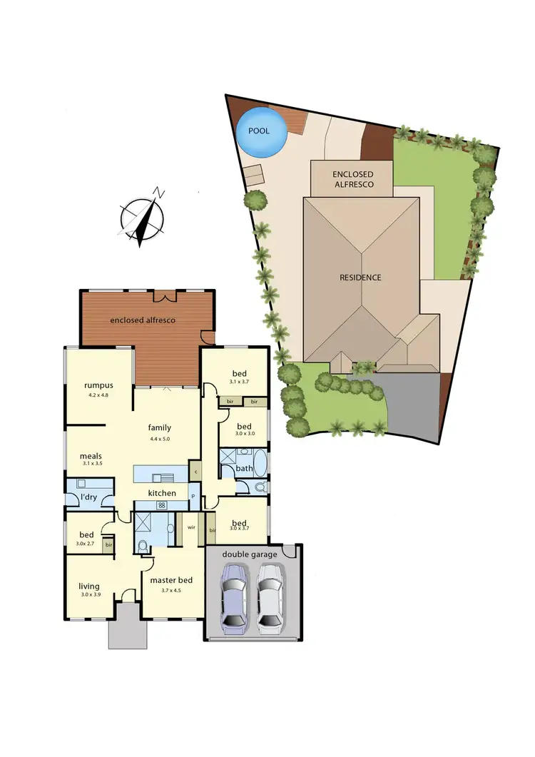 Floorplan of Homely house listing, 20 Ashwood Grove, Pakenham VIC 3810