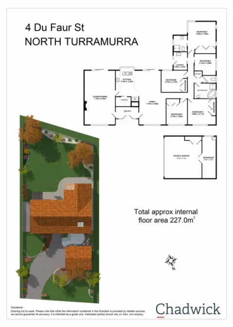 Floorplan of Homely house listing, 4 Du Faur Street, Turramurra NSW 2074
