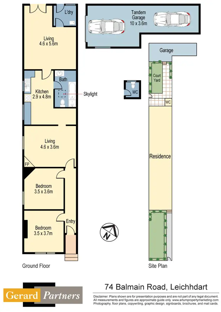 Floorplan of Homely house listing, 74 Balmain Road, Leichhardt NSW 2040