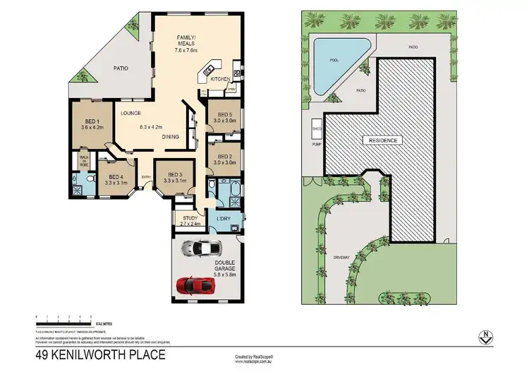 Floorplan of Homely house listing, 49 Kenilworth Place, Carindale QLD 4152