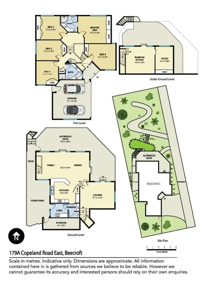 Floorplan of Homely house listing, 179A Copeland Road East, Beecroft NSW 2119