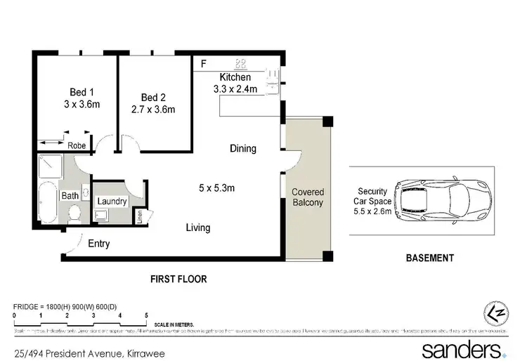 Floorplan of Homely apartment listing, 25/494-496 President Avenue, Kirrawee NSW 2232