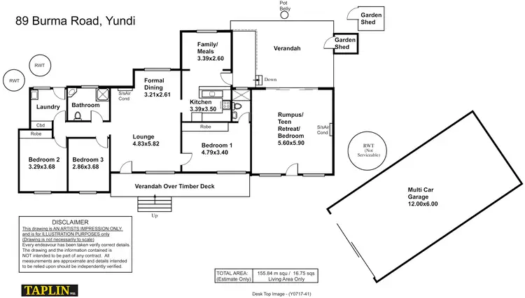 Floorplan of Homely rural property listing, 89 Burma Road, Yundi SA 5172