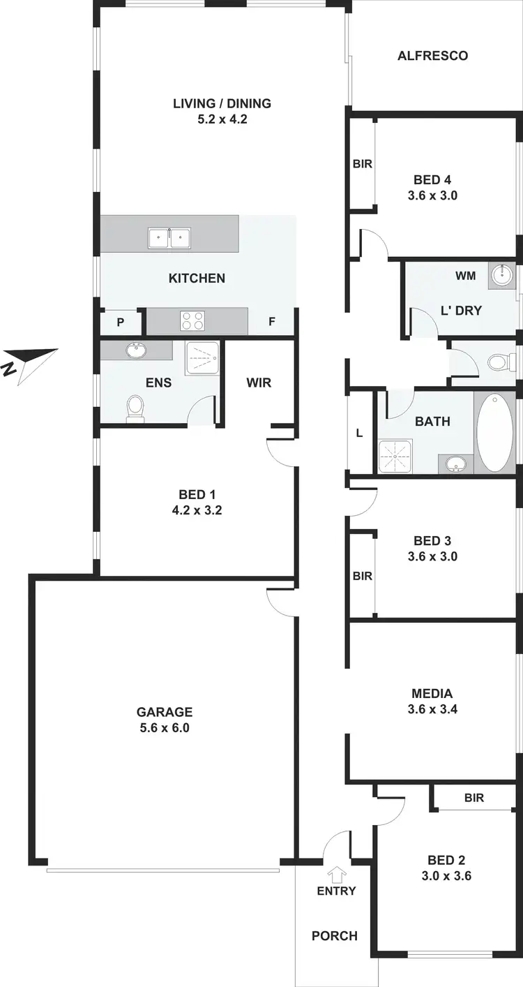 Floorplan of Homely house listing, 7 Langlo Street, Jimboomba QLD 4280