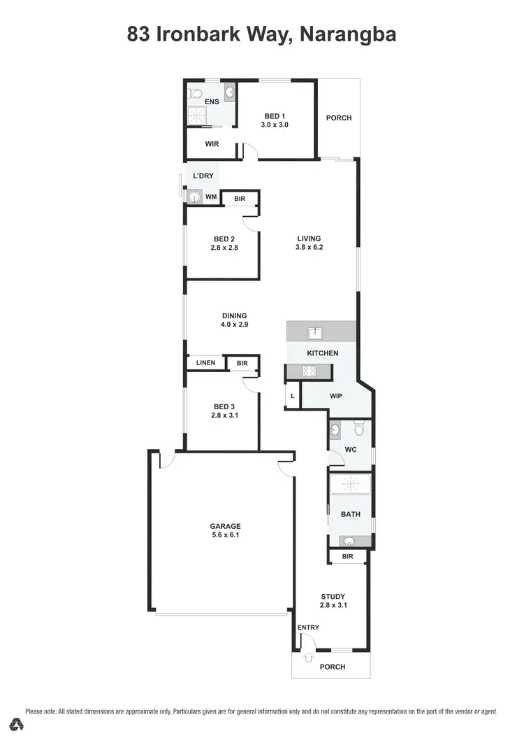 Floorplan of Homely house listing, 83 Ironbark Way, Narangba QLD 4504