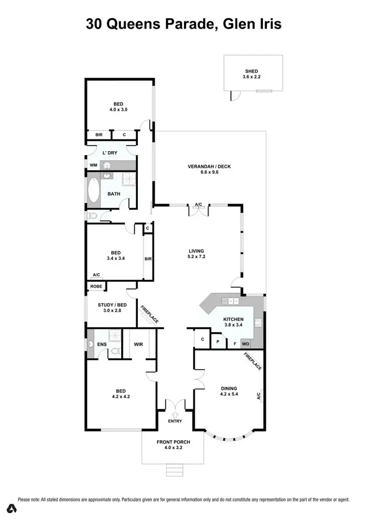 Floorplan of Homely house listing, 30 Queens Parade, Glen Iris VIC 3146
