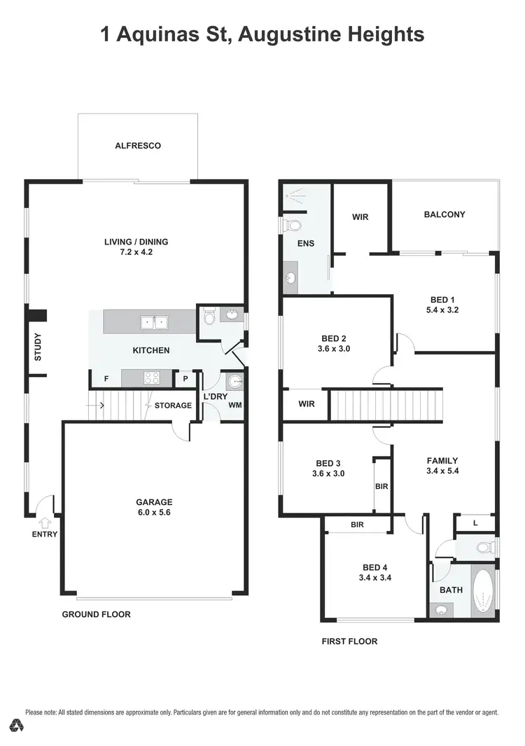 Floorplan of Homely house listing, 1 Aquinas Street, Augustine Heights QLD 4300
