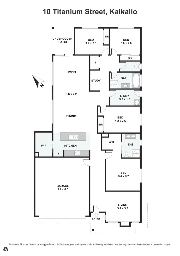 Floorplan of Homely house listing, 10 Titanium Street, Kalkallo VIC 3064