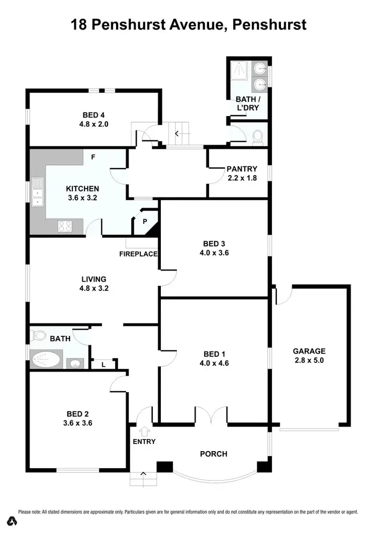 Floorplan of Homely house listing, 18 Penshurst Avenue, Penshurst NSW 2222
