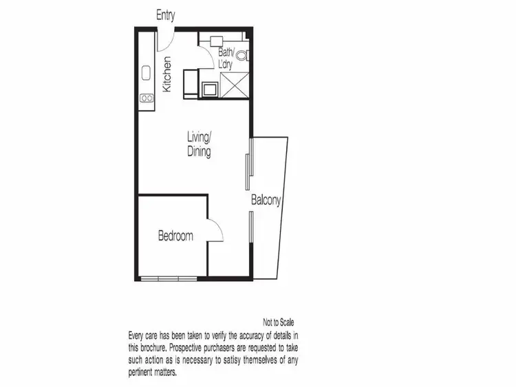 Floorplan of Homely apartment listing, 2509/288 Spencer Street, Melbourne VIC 3000