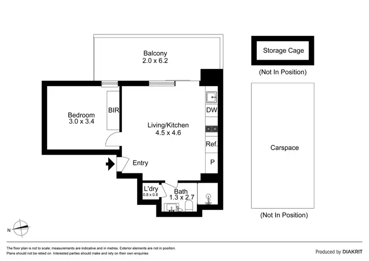 Floorplan of Homely apartment listing, 401/27 Macquarie Street, Prahran VIC 3181