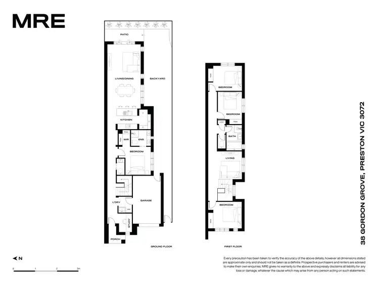 Floorplan of Homely townhouse listing, 38 Gordon Grove, Preston VIC 3072