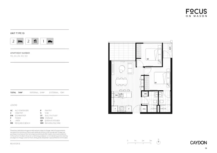 Floorplan of Homely apartment listing, 512/51 Homer Street, Moonee Ponds VIC 3039