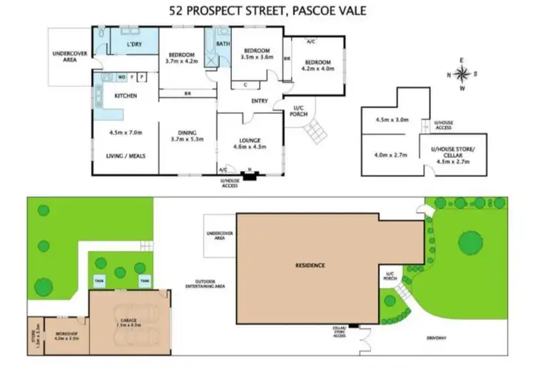 Floorplan of Homely house listing, 52 Prospect Street, Pascoe Vale VIC 3044