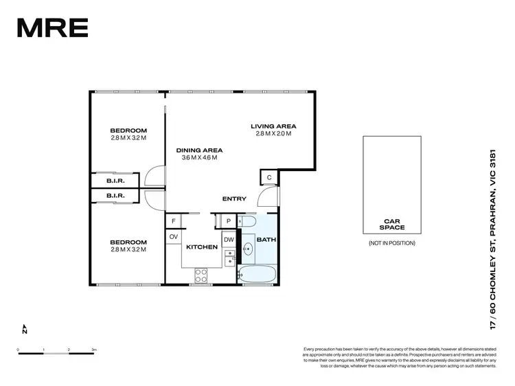 Floorplan of Homely apartment listing, 17/60 Chomley Street, Prahran VIC 3181