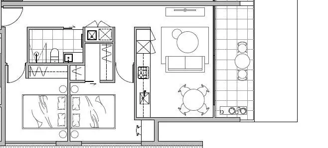 Floorplan of Homely apartment listing, 307/53 Browns Road, Bentleigh East VIC 3165