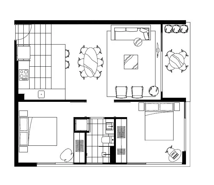 Floorplan of Homely apartment listing, 106/9 Duggan Street, Brunswick West VIC 3055