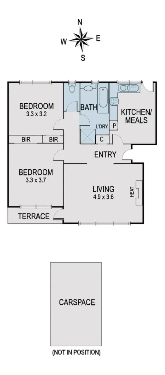 Floorplan of Homely apartment listing, 3/66 Wattle Valley Road, Canterbury VIC 3126