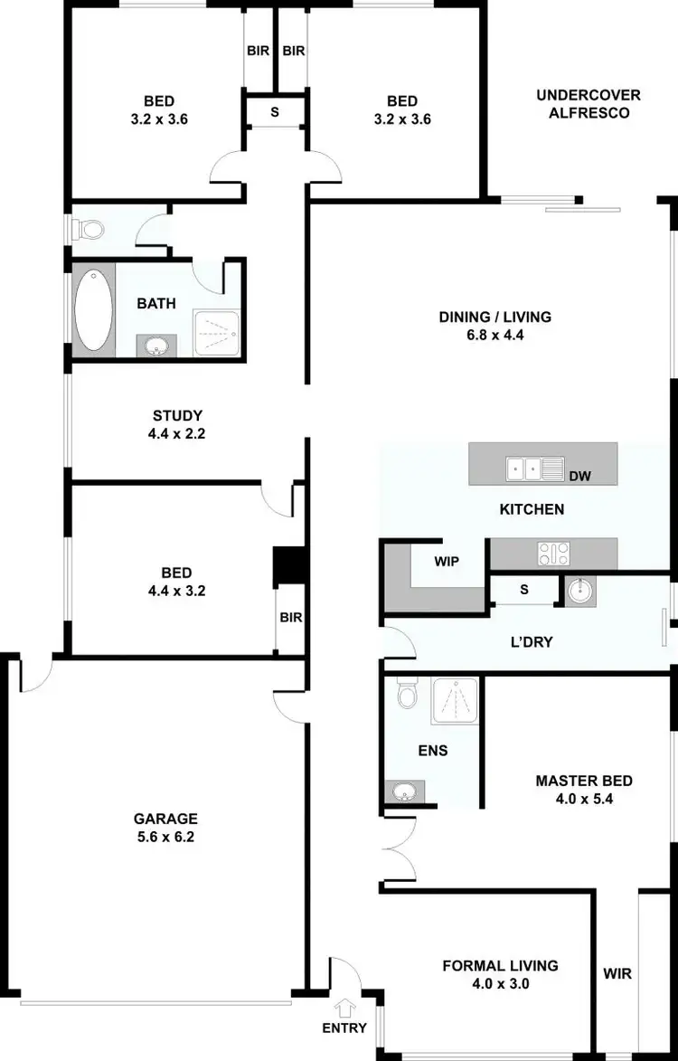 Floorplan of Homely house listing, 10 Oakridge Street, Point Cook VIC 3030