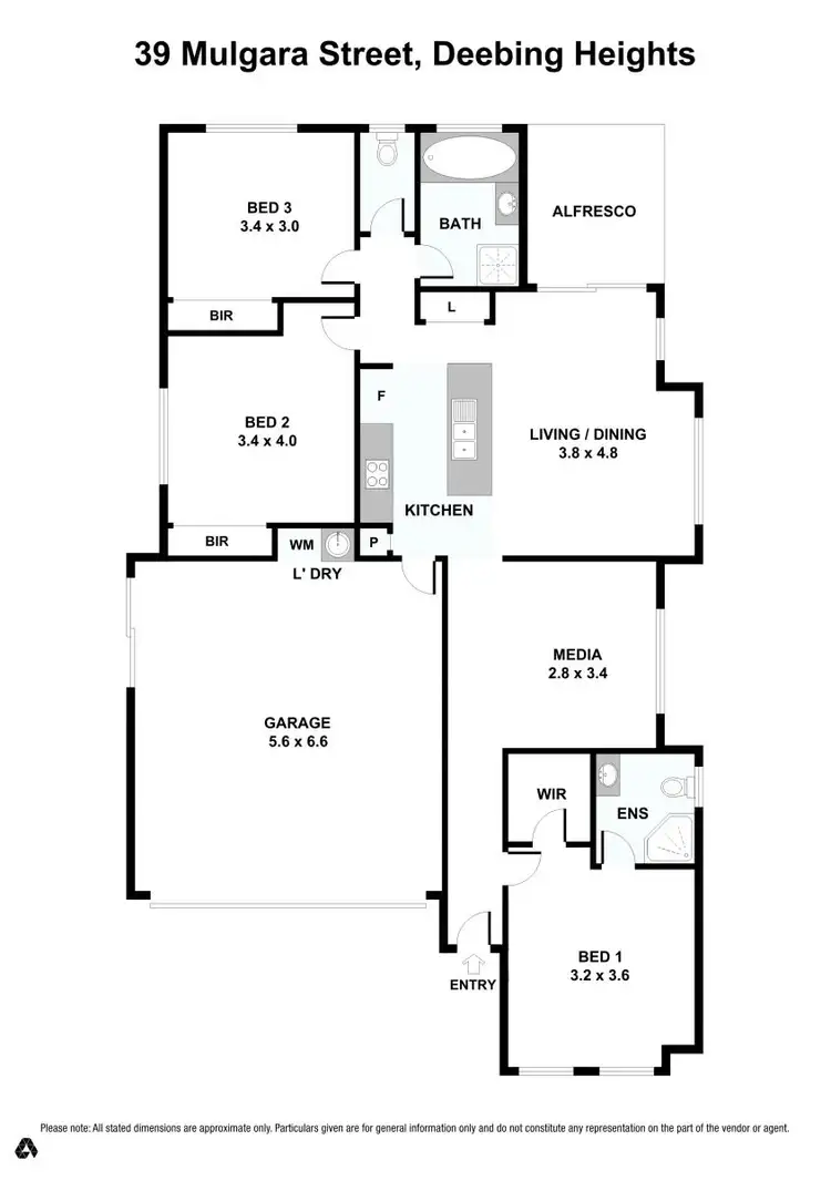 Floorplan of Homely house listing, 39 Mulgara Street, Deebing Heights QLD 4306