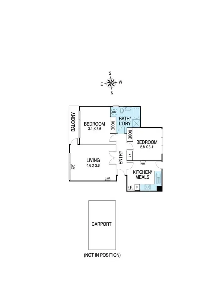 Floorplan of Homely apartment listing, 6/37 Narrak Road, Balwyn VIC 3103