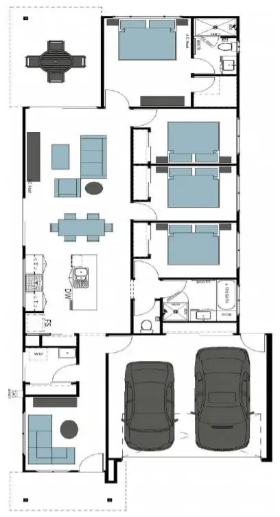 Floorplan of Homely house listing, 6 Shapcott Street, Ripley QLD 4306